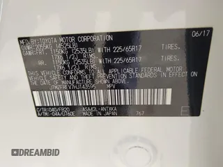 2017 Toyota RAV4 LE z VIN JTMZFREV7HJ143595, wystawiony jako IAAI lot #41626422 z przebiegiem 78 236 mil mil oraz . Historia ofert i sprzedaży dostępna na DreamBid. Obrazek 9.