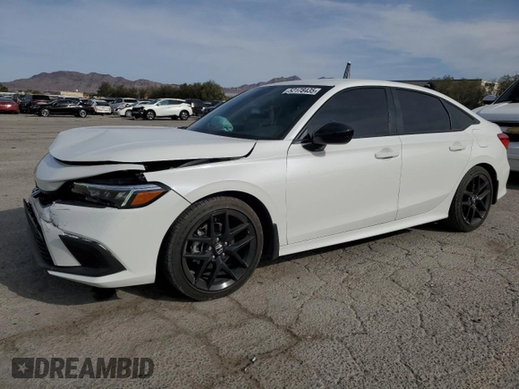 2024 Honda Civic Sport с VIN 2HGFE2F57RH523973, выставлен на аукционе Copart как лот 52178435 с пробегом 24 852 миль миль и Списание • Salvage title. История ставок и продаж доступна на DreamBid. Изображение 1.