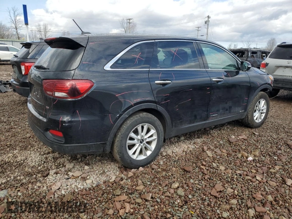 2020 Kia Sorento LX with VIN 5XYPGDA38LG668752, listed as a Copart auction lot 50794875 with 89,675 mi miles and Salvage Title. Bid and sale history available at carsss.com. Image 3.