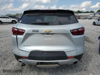 2022 Chevrolet Blazer LT with VIN 3GNKBDRS2NS124163, listed as a Copart auction lot 60945084 with 57,199 mi miles and Salvage Title. Bid and sale history available at carsss.com. Image 6.