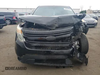 2014 Ford Utility Police Interceptor with VIN 1FM5K8AR7EGA45149, listed as a Copart auction lot 44045135 with 0 mi miles and Salvage Title. Bid and sale history available at carsss.com. Image 5.