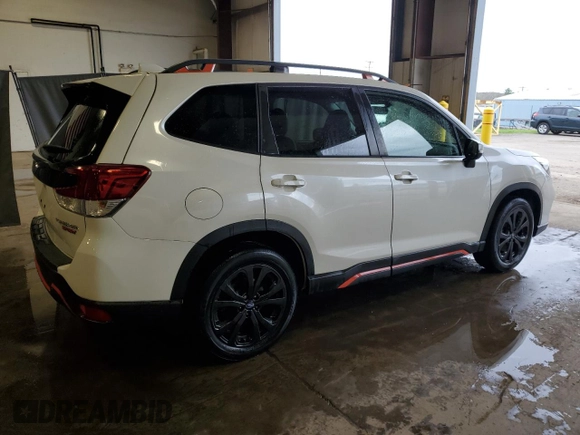 2019 Subaru Forester Sport with VIN JF2SKAPC5KH439855, listed as a Copart auction lot 54047755 with 68,430 mi miles and Salvage Title. Bid and sale history available at carsss.com. Image 3.