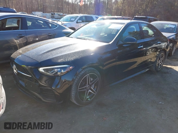 2023 Mercedes-Benz C 300 with VIN W1KAF4HB6PR146740, listed as a IAAI auction lot 41457449 with 14,919 mi miles and . Bid and sale history available at DreamBid. Image 2.