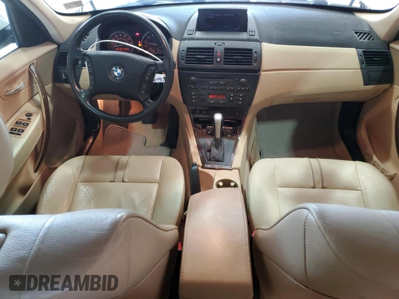 2006 BMW X3 3.0i with VIN WBXPA93446WG81614, listed as a Copart auction lot 51410125 with 139,118 mi miles and Clean Title. Bid and sale history available at carsss.com. Image 8.