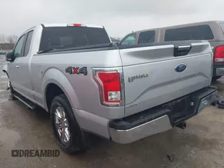2016 Ford F-150 XLT with VIN 1FTEX1EP7GFA52018, listed as a IAAI auction lot 41989955 with 121,867 mi miles. Bid and sale history available at carsss.com. Image 3.
