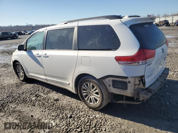 2012 Toyota Sienna XLE AAS with VIN 5TDYK3DC2CS243832, listed as a Copart auction lot 46677115 with 253,252 mi miles and Salvage Title. Bid and sale history available at DreamBid. Image 2.