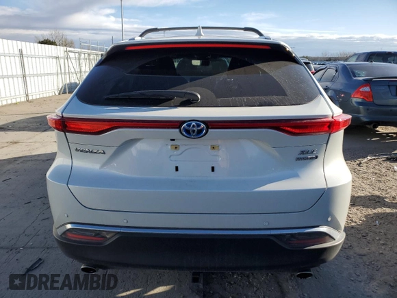 2022 Toyota Venza LE with VIN JTEAAAAH8NJ096324, listed as a Copart auction lot 48895024 with 18,130 mi miles. Bid and sale history available at carsss.com. Image 6.