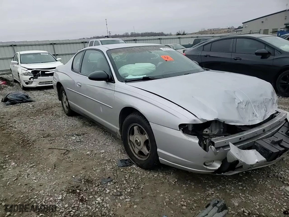 2004 Chevrolet Monte Carlo LS with VIN 2G1WW12E949152595, listed as a Copart auction lot 43121955 with 0 mi miles and Salvage Title. Bid and sale history available at carsss.com. Image 11.