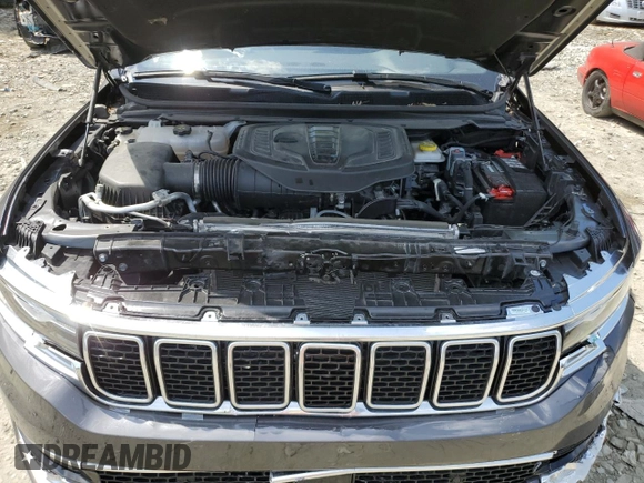 2024 Jeep Wagoneer Series II Carbide with VIN 1C4SJSBP9RS174596, listed as a Copart auction lot 55647095 with 22,966 mi miles and Clean Title. Bid and sale history available at DreamBid. Image 12.