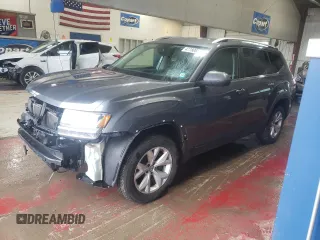 2019 Volkswagen Atlas S z VIN 1V2GR2CA0KC607973, wystawiony jako Copart lot #47780825 z przebiegiem 83 256 mil mil oraz Szkoda całkowita • Salvage title. Historia ofert i sprzedaży dostępna na DreamBid. Obrazek 1.
