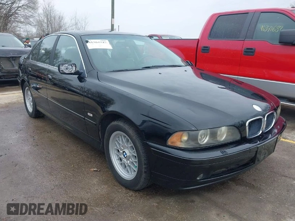2001 BMW 5 Series 525i with VIN WBADT43421GF56480, listed as a IAAI auction lot 41864843 with 103,494 mi miles and . Bid and sale history available at DreamBid. Image 1.