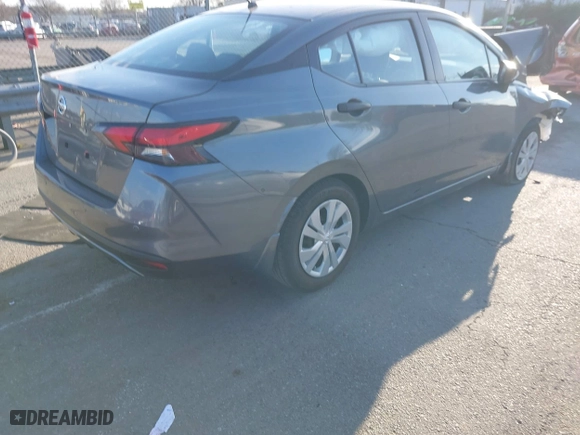 2021 Nissan Versa S with VIN 3N1CN8DVXML917378, listed as a IAAI auction lot 41810068 with 51,263 mi miles. Bid and sale history available at carsss.com. Image 4.