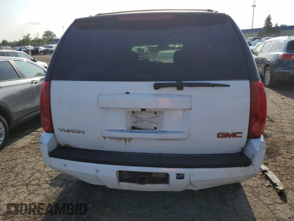 2007 GMC Yukon SLT with VIN 1GKFK13037J134144, listed as a Copart auction lot 65716194 with 0 mi miles and Salvage Title. Bid and sale history available at carsss.com. Image 6.