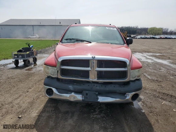2003 Dodge Ram 1500 ST with VIN 1D7HA16N53J648463, listed as a Copart auction lot 52081395 with 184,005 mi miles and Salvage Title. Bid and sale history available at carsss.com. Image 5.