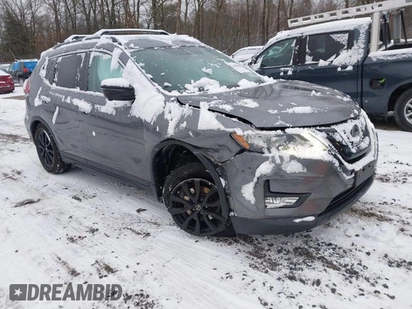 2018 Nissan Rogue SV with VIN 5N1AT2MV1JC800508, listed as a IAAI auction lot 41086384 with 88,466 mi miles and . Bid and sale history available at carsss.com. Image 1.