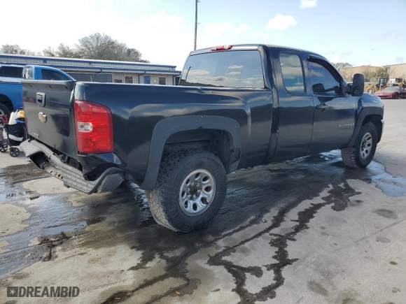 2009 Chevrolet Silverado 1500 LT with VIN 2GCEK29C991120941, listed as a Copart auction lot 44724865 with 154,818 mi miles and Non Repairable. Bid and sale history available at carsss.com. Image 3.