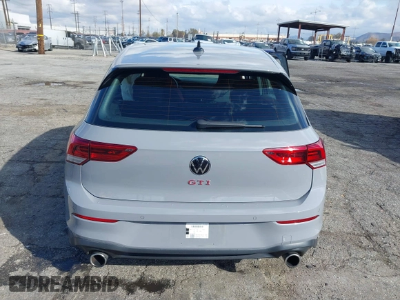 2022 Volkswagen Golf GTI S with VIN WVWG87CDXNW155707, listed as a IAAI auction lot 41501380 with 55,467 mi miles. Bid and sale history available at carsss.com. Image 16.