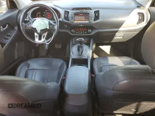 2013 Kia Sportage SX with VIN KNDPCCA6XD7388555, listed as a Copart auction lot 69690804 with 123,061 mi miles and Clean Title. Bid and sale history available at carsss.com. Image 8.