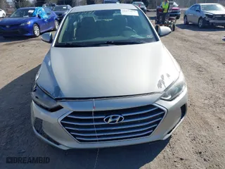 2017 Hyundai Elantra Limited with VIN 5NPD84LF9HH177016, listed as a IAAI auction lot 41677171 with 134,309 mi miles. Bid and sale history available at carsss.com. Image 12.