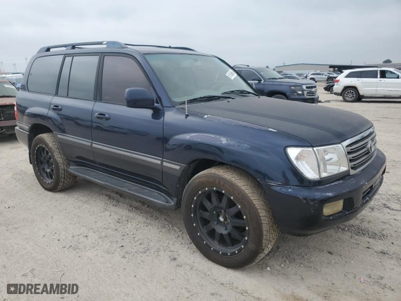 2003 Toyota Land Cruiser with VIN JTEHT05J332050634, listed as a Copart auction lot 51154885 with 352,568 mi miles and Clean Title. Bid and sale history available at carsss.com. Image 3.