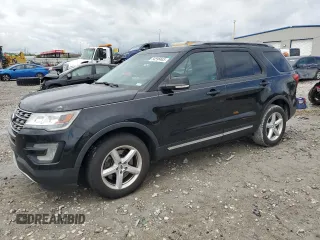 2017 Ford Explorer XLT z VIN 1FM5K8DH0HGA53553, wystawiony jako Copart lot #54596485 z przebiegiem 110 866 mil mil oraz Szkoda całkowita • Salvage title. Historia ofert i sprzedaży dostępna na DreamBid. Obrazek 1.