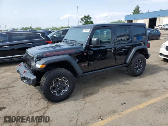 2023 Jeep Wrangler Rubicon with VIN 1C4HJXFG9PW561091, listed as a Copart auction lot 62660834 with 12,081 mi miles and Non Repairable. Bid and sale history available at DreamBid. Image 1.