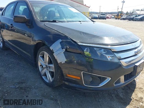 2010 Ford Fusion SPORT with VIN 3FAHP0DC4AR261402, listed as a IAAI auction lot 41751517 with 216,670 mi miles. Bid and sale history available at carsss.com. Image 6.