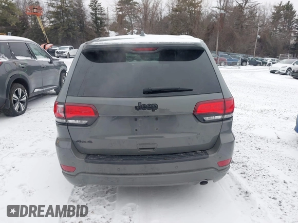 2020 Jeep Grand Cherokee Laredo E with VIN 1C4RJFAG9LC291300, listed as a IAAI auction lot 41315443 with 29,979 mi miles and . Bid and sale history available at DreamBid. Image 16.