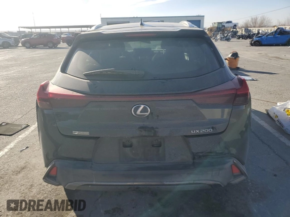 2020 Lexus UX 200 F Sport with VIN JTHE3JBH7L2029444, listed as a Copart auction lot 42803025 with 60,296 mi miles and Salvage Title. Bid and sale history available at DreamBid. Image 6.