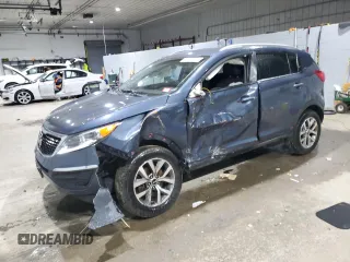 2014 Kia Sportage LX with VIN KNDPB3AC3E7582466, listed as a Copart auction lot 79408254 with 133,715 mi miles and Salvage Title. Bid and sale history available at carsss.com. Image 1.
