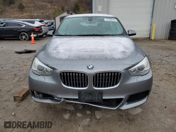 2016 BMW 5 Series GT 535i Gran Turismo xDrive with VIN WBA5M4C55GD186711, listed as a Copart auction lot 47700165 with 195,375 mi miles and Salvage Title. Bid and sale history available at DreamBid. Image 5.