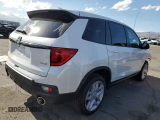 2025 Honda Passport EX-L z VIN 5FNYF8H59SB012829, wystawiony jako Copart lot #49347645 z przebiegiem 1480 mil mil oraz Szkody całkowita. Historia ofert i sprzedaży dostępna na DreamBid. Obrazek 3.