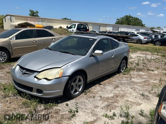 2004 Acura RSX with VIN JH4DC54874S003217, listed as a Copart auction lot 55529855 with 133,903 mi miles and Clean Title. Bid and sale history available at carsss.com. Image 2.