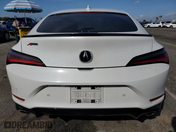 2024 Acura Integra Technology with VIN 19UDE4G76RA005175, listed as a Copart auction lot 50768825 with 14,976 mi miles and Salvage Title. Bid and sale history available at DreamBid. Image 6.