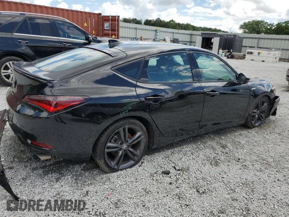 2023 Acura Integra Technology z VIN 19UDE4H68PA018335, wystawiony jako Copart lot #56770745 z przebiegiem 22 321 mil mil oraz Szkoda całkowita • Salvage title. Historia ofert i sprzedaży dostępna na DreamBid. Obrazek 3.
