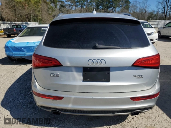 2013 Audi Q5 Prestige with VIN WA1WGAFP4DA055058, listed as a Copart auction lot 45501495 with 117,027 mi miles and Salvage title. Bid and sale history available at DreamBid. Image 6.