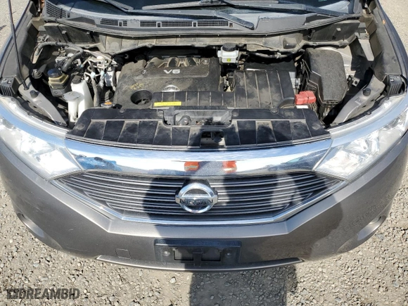 2017 Nissan Quest SV with VIN JN8AE2KP7H9166636, listed as a Copart auction lot 42658454 with 97,372 mi miles. Bid and sale history available at carsss.com. Image 12.