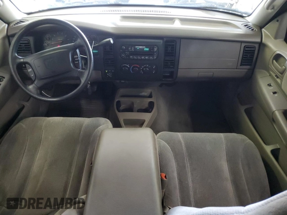 2004 Dodge Dakota SLT with VIN 1D7HG48N24S528242, listed as a Copart auction lot 52423025 with 113,786 mi miles and Salvage title. Bid and sale history available at DreamBid. Image 8.