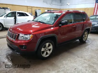 2012 Jeep Compass Latitude with VIN 1C4NJDEB7CD655998, listed as a Copart auction lot 53106935 with 167,120 mi miles and Clean Title. Bid and sale history available at carsss.com. Image 1.