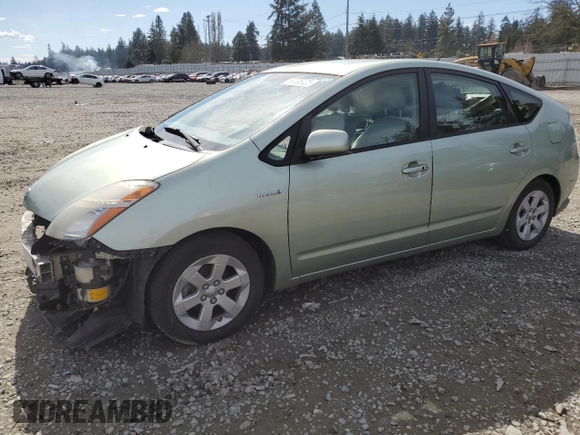 2006 Toyota Prius with VIN JTDKB20U567529493, listed as a Copart auction lot 50096025 with 121,500 mi miles and Salvage Title. Bid and sale history available at carsss.com. Image 1.