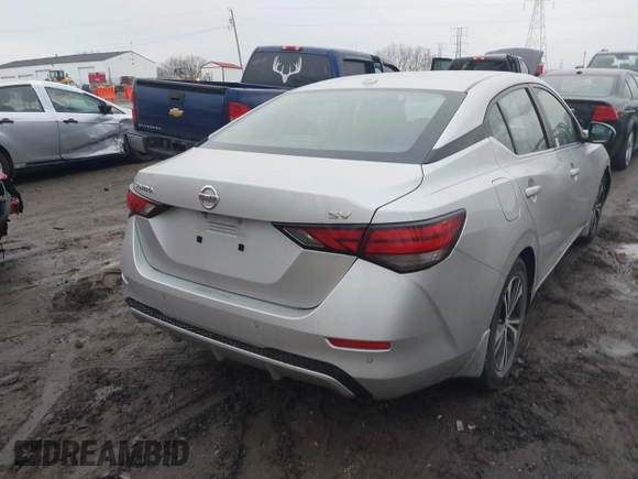 2021 Nissan Sentra SV with VIN 3N1AB8CV5MY310843, listed as a IAAI auction lot 41520030 with 64,036 mi miles and . Bid and sale history available at DreamBid. Image 4.