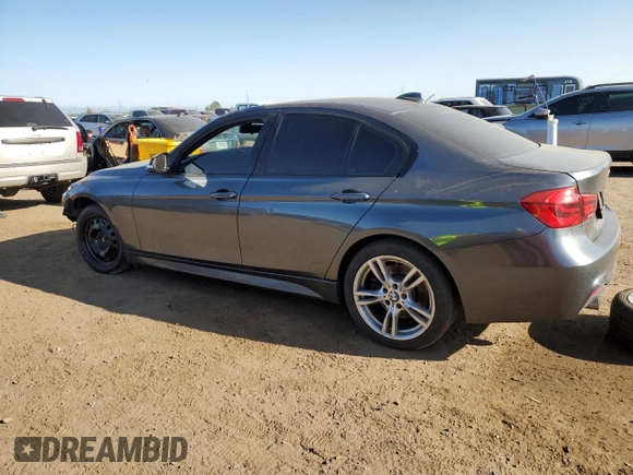 2015 BMW 3 Series 335i xDrive with VIN WBA3B9G50FNR93148, listed as a Copart auction lot 61138275 with 119,092 mi miles and Salvage title. Bid and sale history available at DreamBid. Image 2.