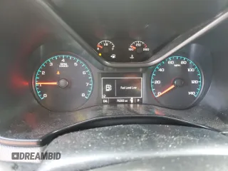 2021 Chevrolet Colorado 2WD Work Truck with VIN 1GCGSBEN5M1125312, listed as a Copart auction lot 58710305 with 75,283 mi miles and Salvage title. Bid and sale history available at DreamBid. Image 9.