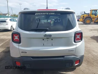 2017 Jeep Renegade Latitude with VIN ZACCJABBXHPG07320, listed as a IAAI auction lot 41828760 with 116,684 mi miles. Bid and sale history available at carsss.com. Image 16.