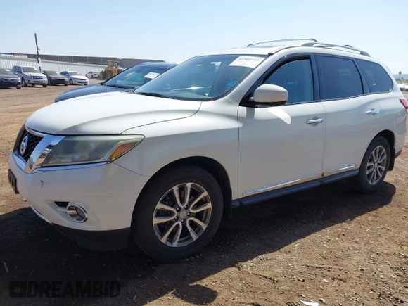 2015 Nissan Pathfinder Platinum with VIN 5N1AR2MM9FC618018, listed as a IAAI auction lot 41969749 with 182,955 mi miles and . Bid and sale history available at DreamBid. Image 17.