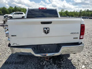 2018 Ram 1500 Big Horn with VIN 1C6RR7GG0JS155606, listed as a Copart auction lot 61600435 with 167,598 mi miles and Salvage title. Bid and sale history available at DreamBid. Image 6.
