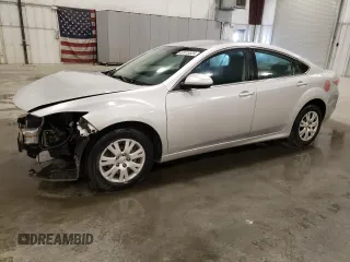 2009 Mazda 6 i Sport with VIN 1YVHP81A595M32100, listed as a Copart auction lot 52615535 with 246,552 mi miles and Salvage Title. Bid and sale history available at carsss.com. Image 1.