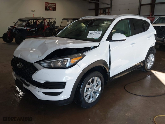 2019 Hyundai Tucson Value with VIN KM8J33A46KU066106, listed as a IAAI auction lot 41397738 with 41,717 mi miles. Bid and sale history available at carsss.com. Image 19.