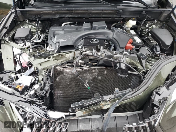 2025 Lexus NX 250 with VIN 2T2ADCAZ8SC021948, listed as a Copart auction lot 42130975 with 1,920 mi miles and Salvage title. Bid and sale history available at DreamBid. Image 12.