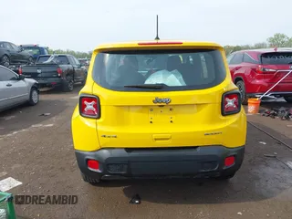 2018 Jeep Renegade Upland with VIN ZACCJBAB3JPH71523, listed as a IAAI auction lot 42153123 with 59,613 mi miles and . Bid and sale history available at DreamBid. Image 16.